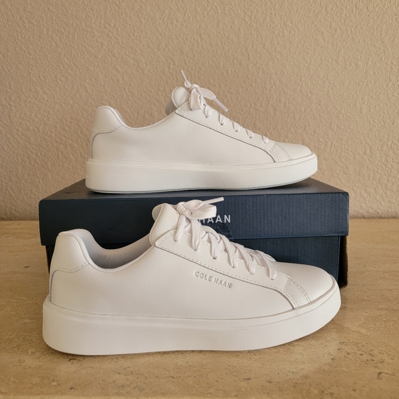 Cole Haan Women Grand Crosscourt Daily Sneaker White NIB - Picture 7 of 8